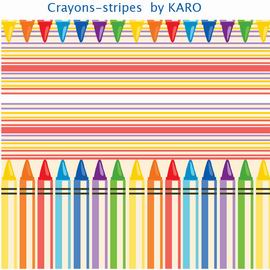 Crayons – stripes
